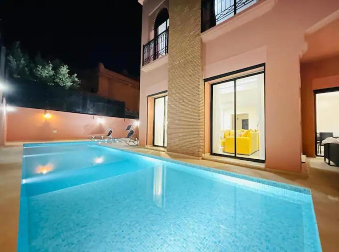 The Villa Avec Piscine Chauffee 4 Chambres Marraquexe Exterior foto